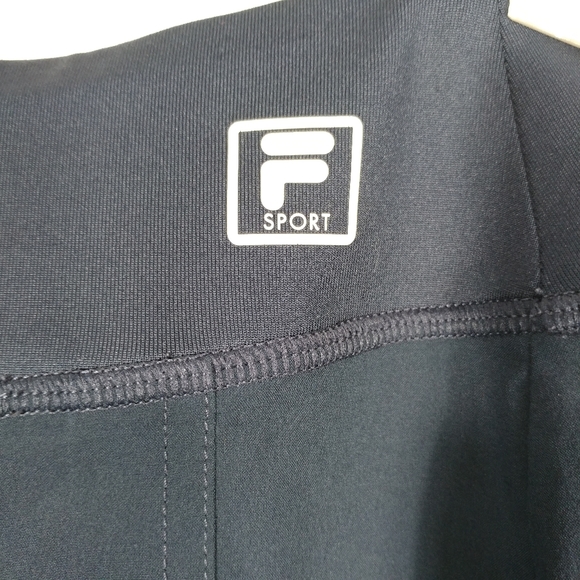 Fila Sport Blue w/Yellow & White Stripes Tennis Skort/Shorts Women's Size M - Picture 3 of 8